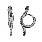 S925 Sterling Silver Pavé Setting CZ Earrings for Women