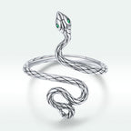 925 Sterling Silver Oxidized Pavé Setting CZ Ring