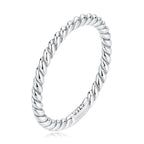 925 Sterling Silver Oxidized Ring Size 6.0 for Women