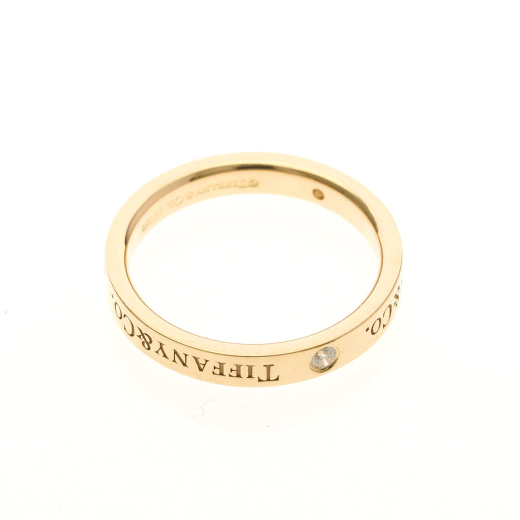 Tiffany & Co. Flat Band Ring — Three Diamonds, Zero Compromise