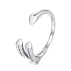 925 Sterling Silver Oxidized 0.15-0.8cm Ring