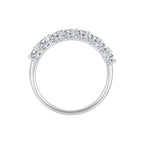 925 Sterling Silver Plated Moissanite Ring Size 5 for Women
