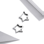 925 Sterling Silver Earrings 1.5cm x 1.7cm for Women