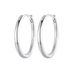 925 Sterling Silver & White Gold Plated Earrings for Women