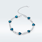 925 Sterling Silver Adjustable Bracelet for Women
