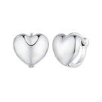 S925 Oxidized Silver 11mm Earrings for Women