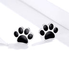 925 Sterling Silver Earrings with Enamel Finish