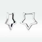 925 Sterling Silver Earrings 1.5cm x 1.7cm for Women