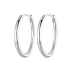 925 Sterling Silver & White Gold Plated Earrings for Women
