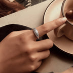 925 Sterling Silver & Oxidized Silver Rings for Men