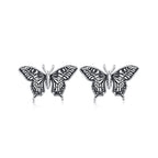 925 Sterling Silver Oxidized Earrings