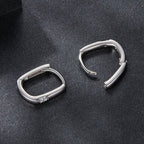 925 Sterling Silver Moissanite 0.16 ct Stud Earrings for Women