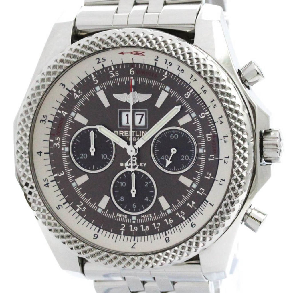 Breitling for Bentley 6.75 Steel Automatic Mens Watch — A44364-BR
