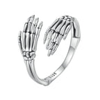 925 Sterling Silver Oxidized 0.2cm Ring