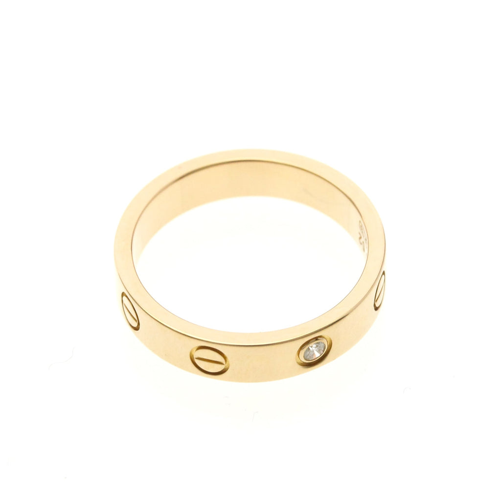 Cartier Mini Love Ring — The Screw Motif, Scaled Down