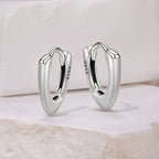 925 Sterling Silver Oxidized Earrings for Women
