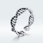 925 Sterling Silver Oxidized Ring for Women