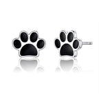 925 Sterling Silver Earrings with Enamel Finish