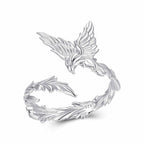 925 Sterling Silver White Gold Plated Rings