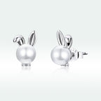 925 Sterling Silver Earrings with Quality Shell Pearl