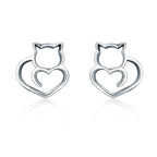 925 Sterling Silver Oxidized Earrings