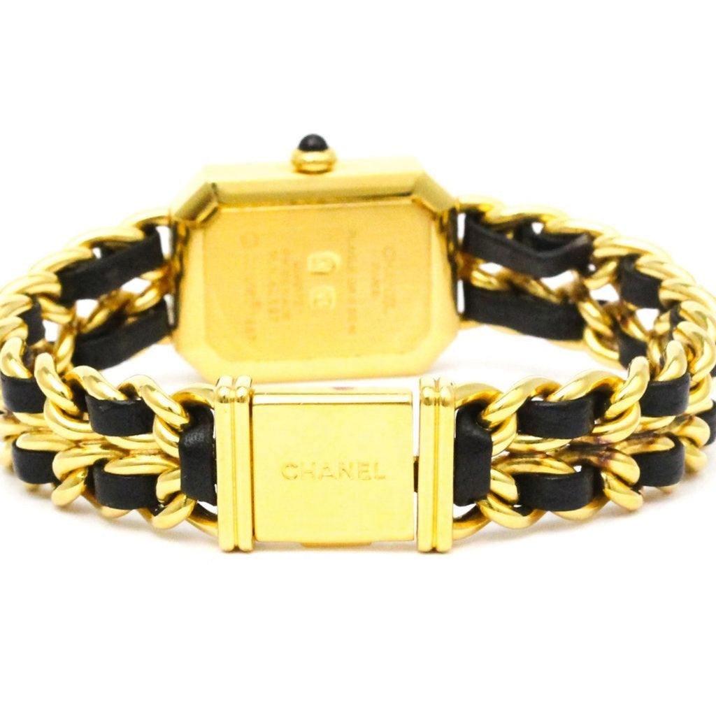 Chanel Première Size L Gold Plated Quartz Ladies Watch — HH0001