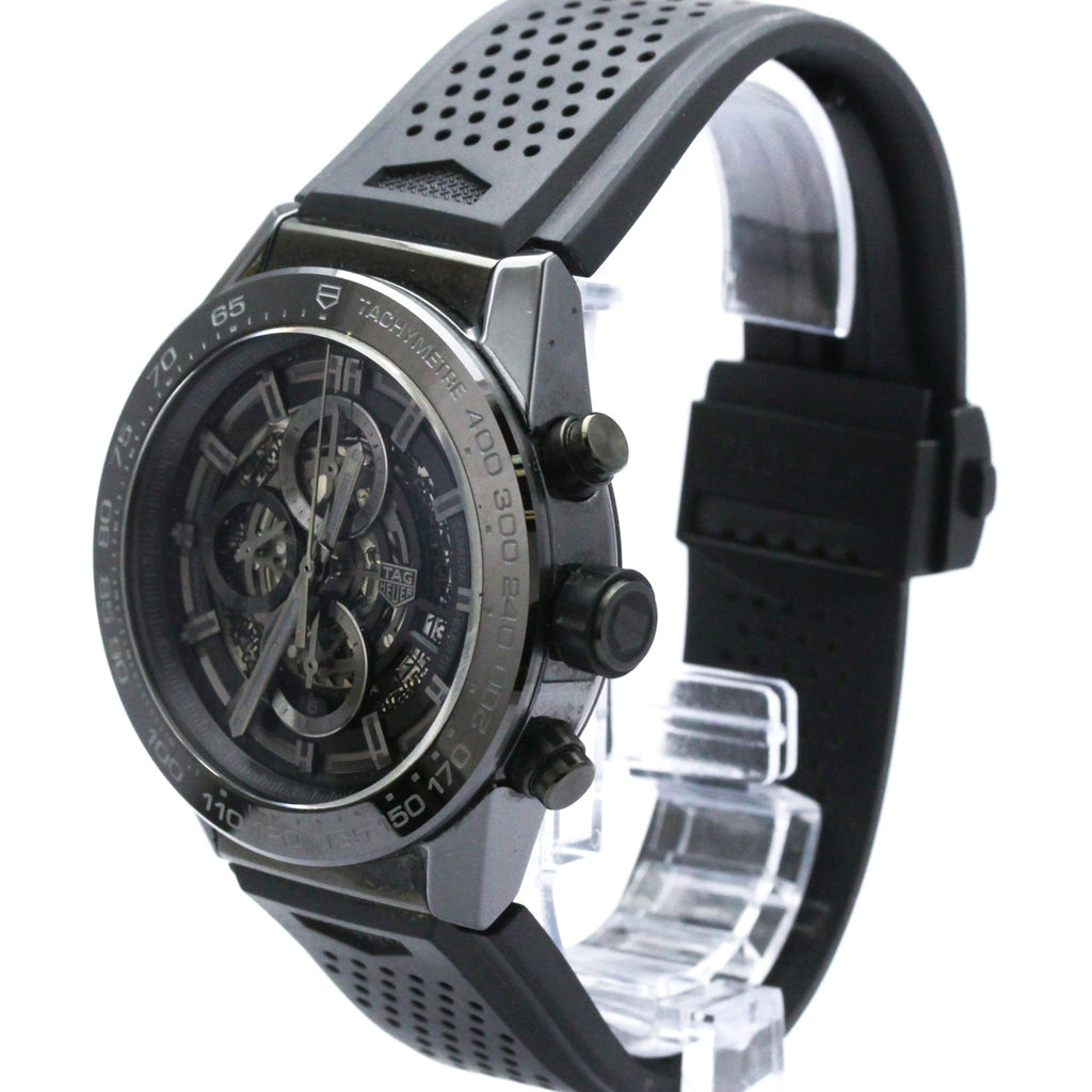 TAG Heuer Carrera Calibre Heuer 01 Skeleton Steel Mens Watch — CAR2A90.FT6071