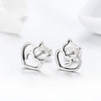 925 Sterling Silver Oxidized Earrings