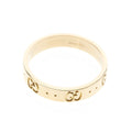 Gucci Icon Ring — Pink Gold, Same Bold Logo