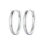 925 Sterling Silver & White Gold Plated Earrings for Women
