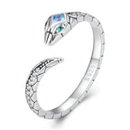 925 Sterling Silver Oxidized Ring with Pavé Setting CZ for Women