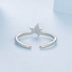 925 Sterling Silver Star Ring for Women