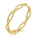 925 Sterling Silver 0.3cm Platinum Plated Ring