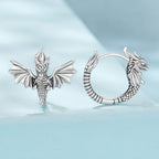 925 Sterling Silver Oxidized Silver Earrings for Women