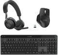 JLab Epic Work Bundle, Epic Work Wireless Headset, Epic Mechanical Keyboard and Epic Wireless Mouse