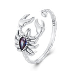 925 Sterling Silver Pavé CZ Oxidized Silver Ring 1.9mm Style E