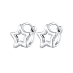 S925 Oxidized Silver 1cm Earrings for Women