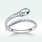 925 Sterling Silver Oxidized Pavé Setting CZ Slim Ring for Women