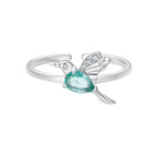 925 Sterling Silver Pavé CZ Ring