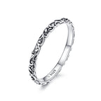 925 Sterling Silver Size 6.0 Ring for Women