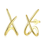 925 Sterling Silver Oxidized Silver Earrings