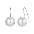 925 Sterling Silver Earrings with Quality Shell Pearl
