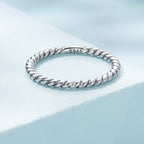 925 Sterling Silver Oxidized Ring Size 6.0 for Women