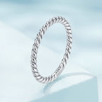 925 Sterling Silver Oxidized Ring Size 6.0 for Women