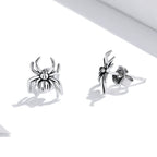 S925 Oxidized Silver Earrings for Women