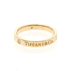 Tiffany & Co. Flat Band Ring — Three Diamonds, Zero Compromise