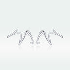 925 Sterling Silver Oxidized Earrings for Women