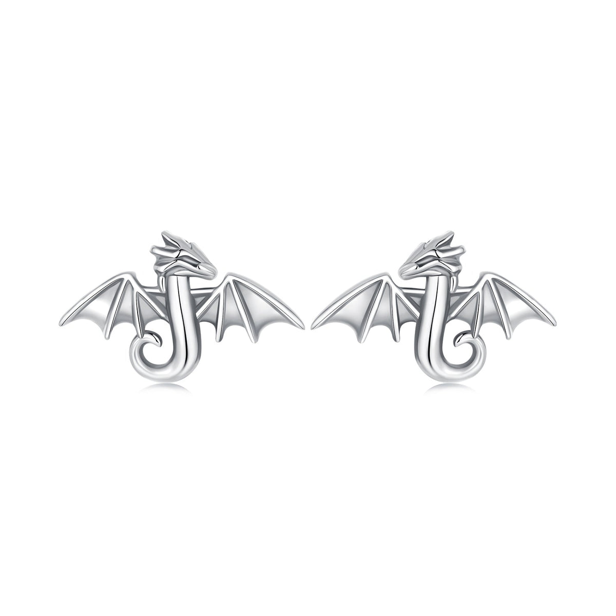 925 Sterling Silver Earrings with Oxidized Finish, 0.7*1.1cm