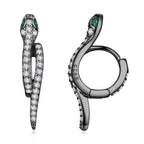 S925 Sterling Silver Pavé Setting CZ Earrings for Women