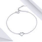 925 Sterling Silver Adjustable Bracelet for Women